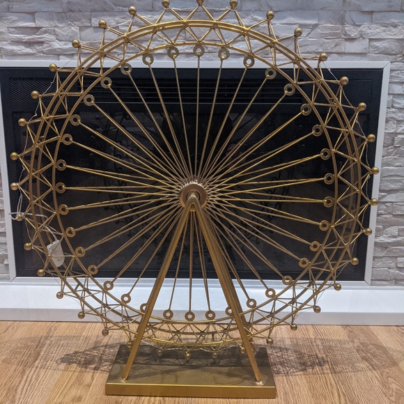 24" UNIQUE Ferris Wheel Decorative Lamp - SPINS - Picture 3 of 7